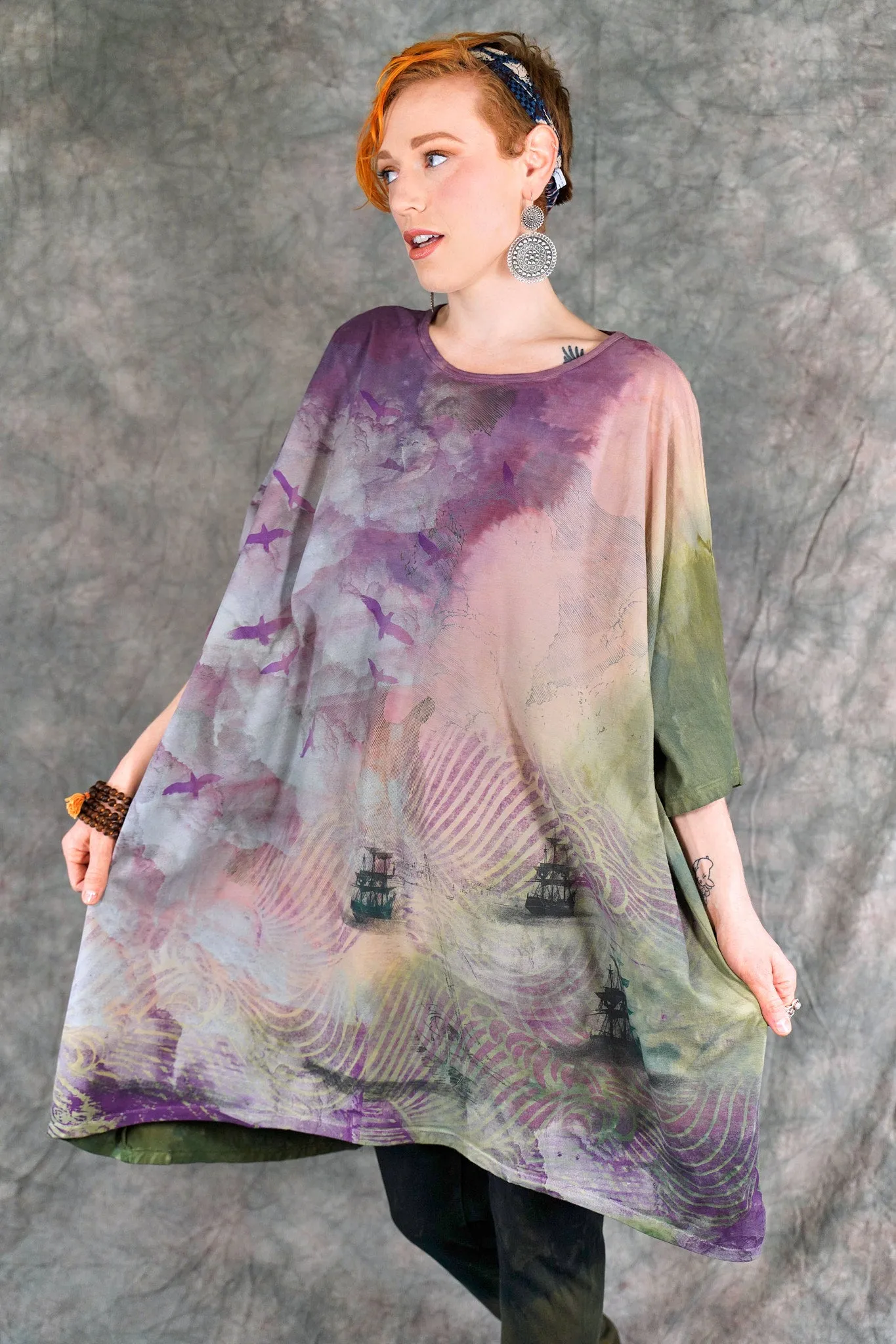 1255-2HD Art Tee Watermelon Tourmaline-P