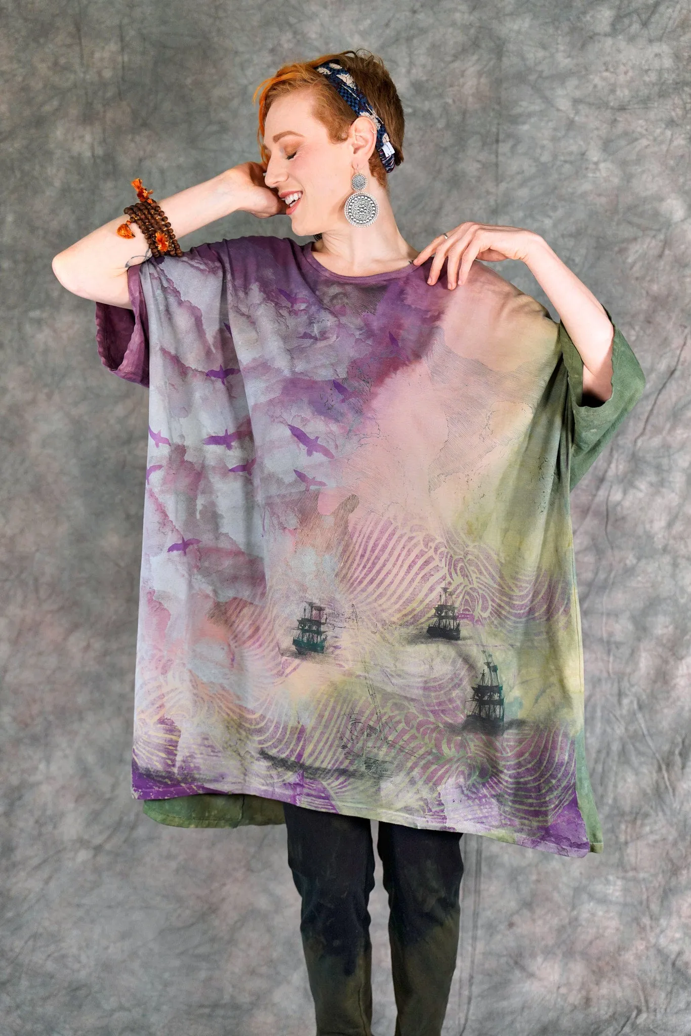 1255-2HD Art Tee Watermelon Tourmaline-P