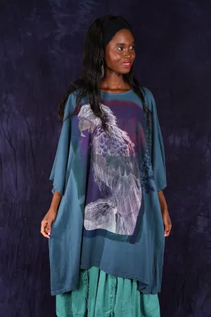 1255 Art Tee Slate Blue-P