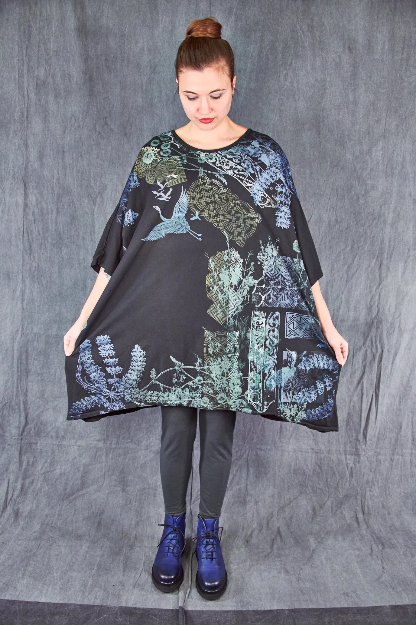 1255 Art Tunic Black-P