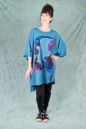 1255 Art Tunic Delft Blue-Images