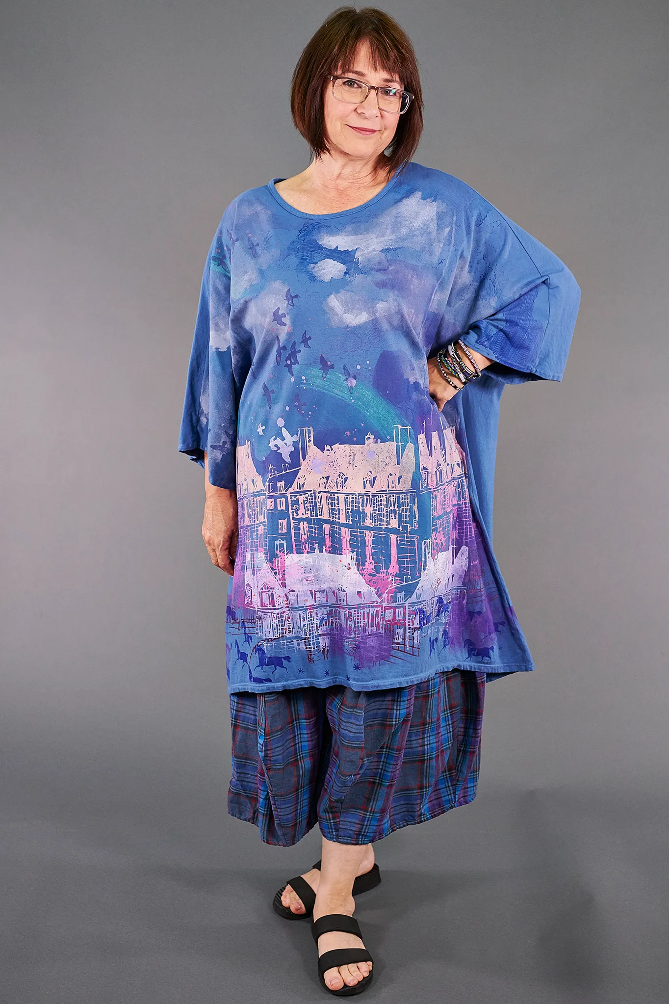 1255 Art Tunic Delft-Visions of Amsterdam
