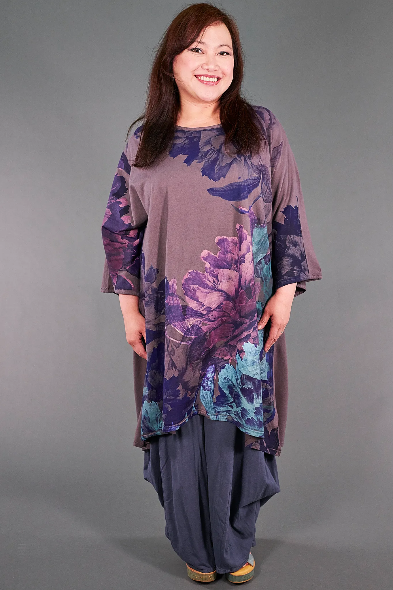 1255 Art Tunic Flint-Variegated Garden