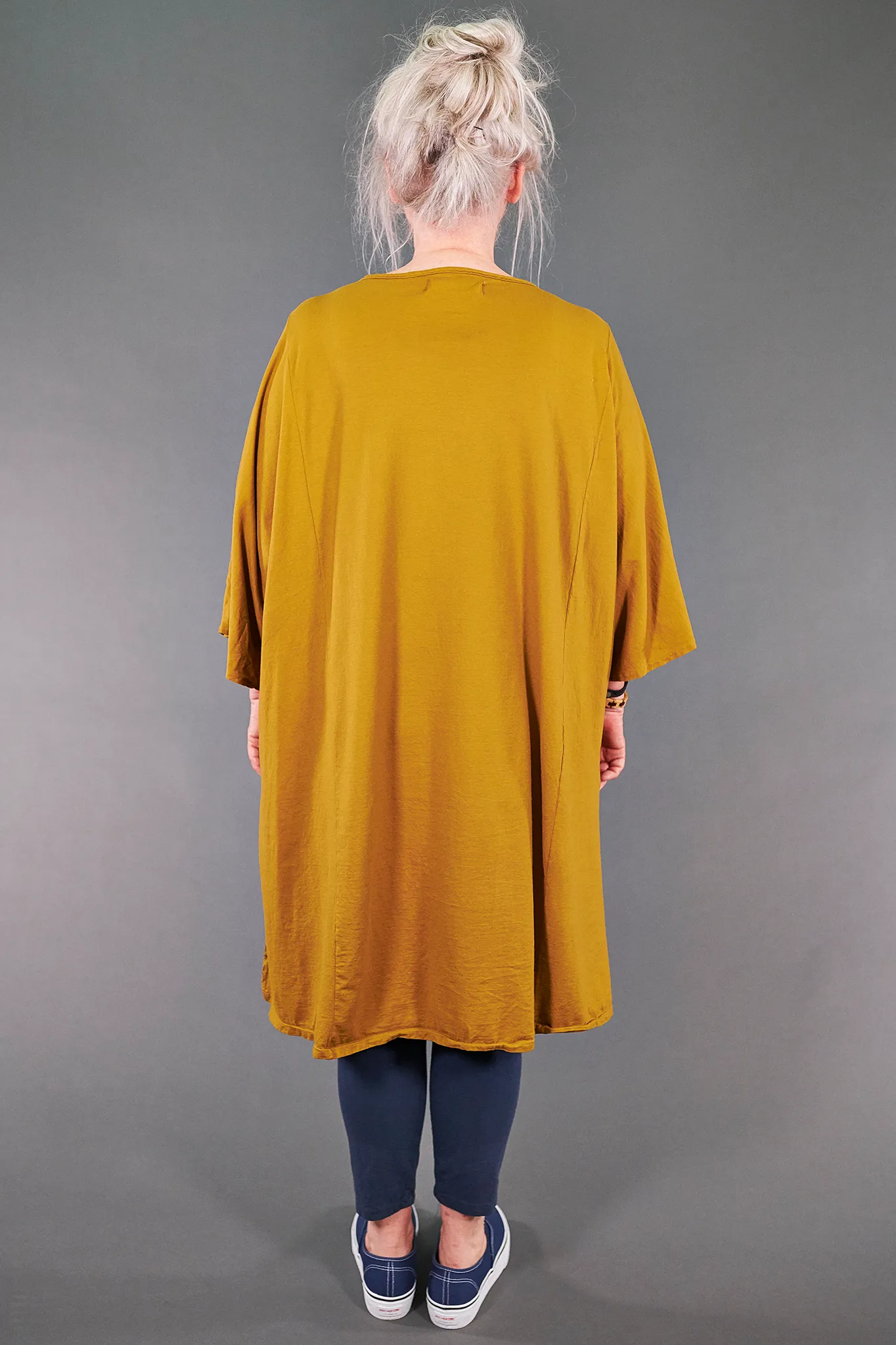1255 Oversize Tunic Tee Vintage Brass-P