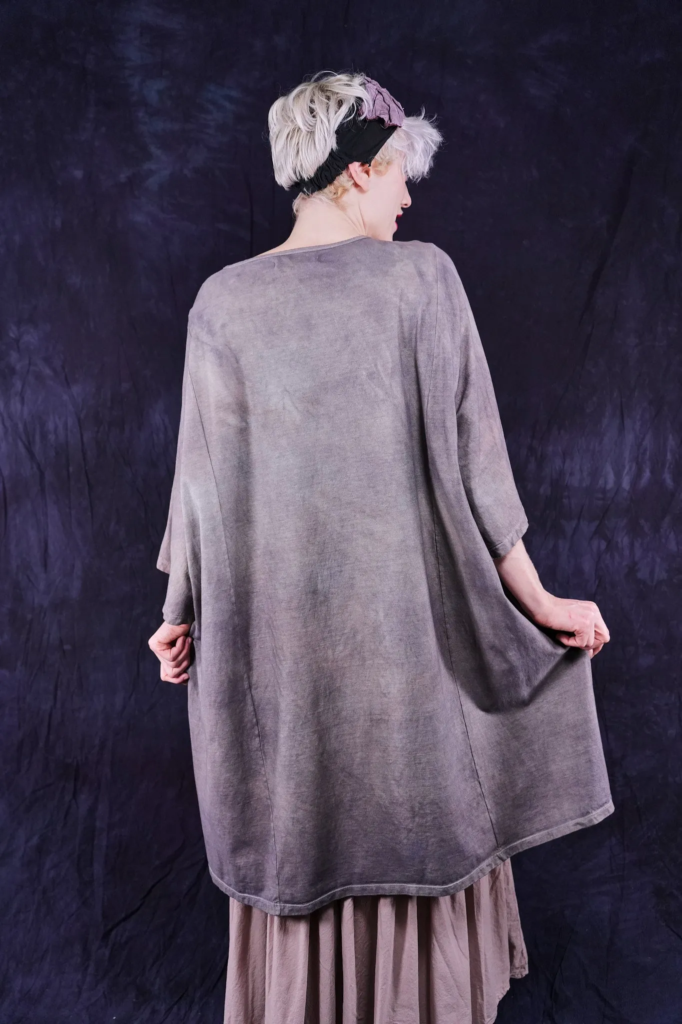 1255HD Hand Dyed Art Tee Wren-P