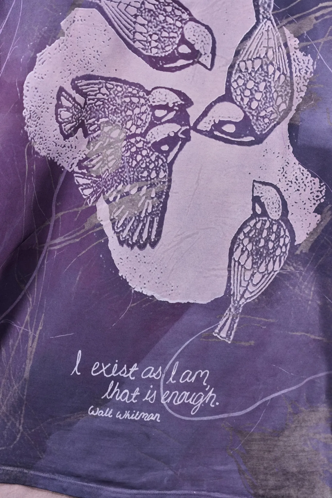 1255HD Hand Dyed Art Tee Wren-P