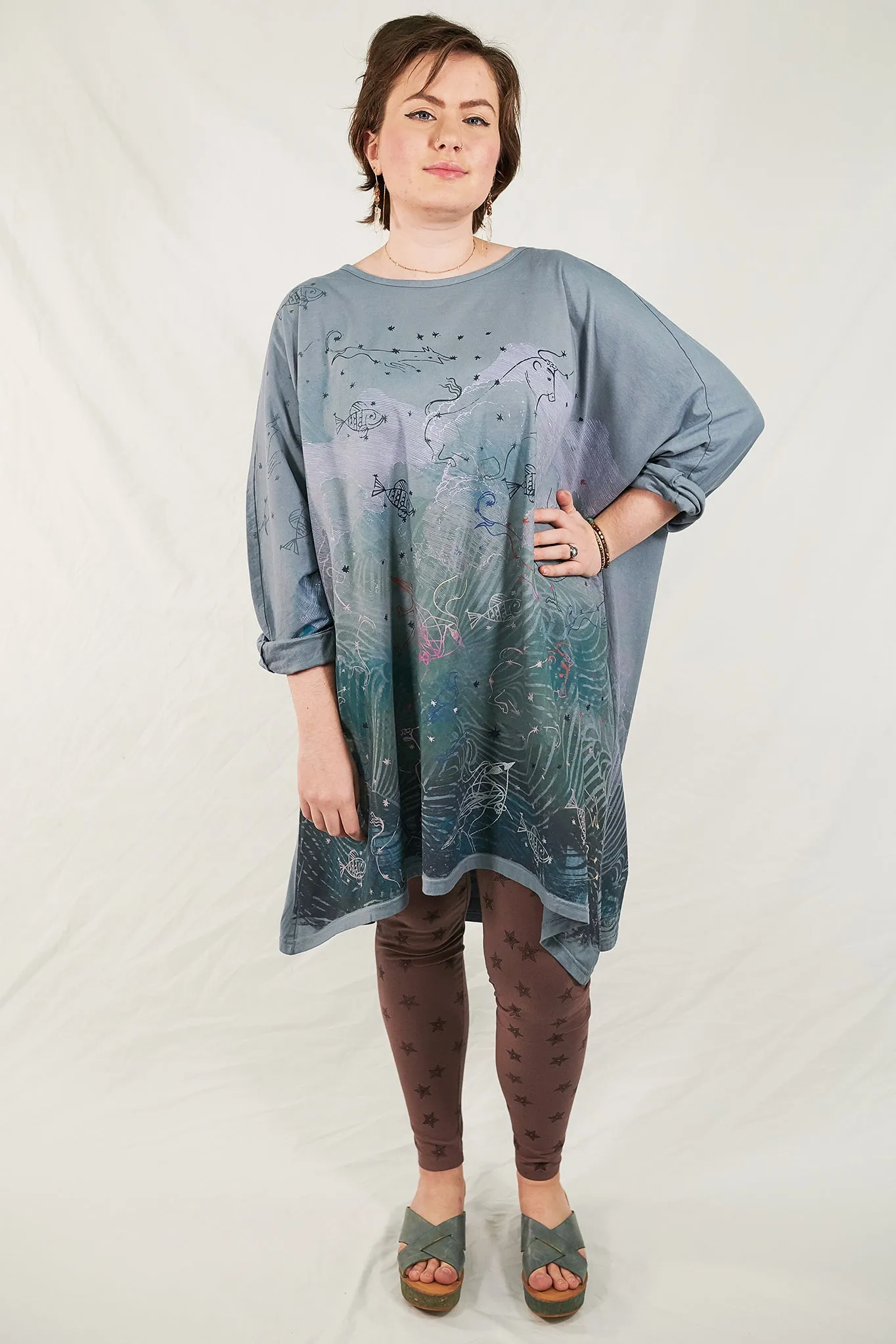 1258 Art Tunic Sky-P