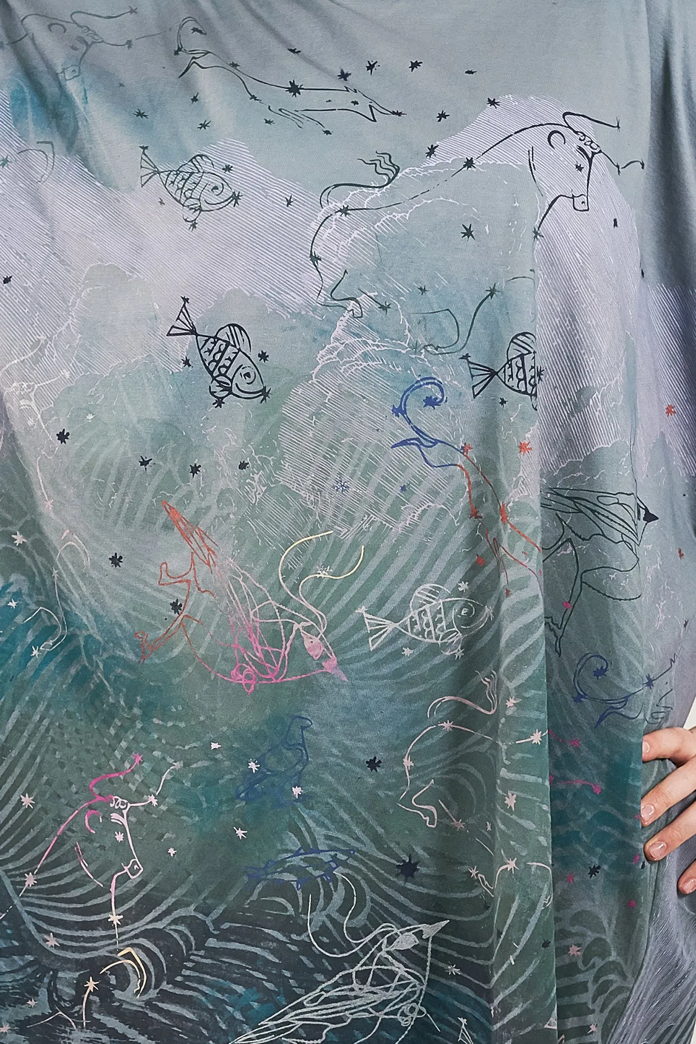 1258 Art Tunic Sky-P