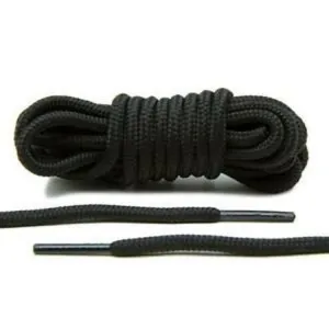 1x JUMP Black Round 60 cm Laces