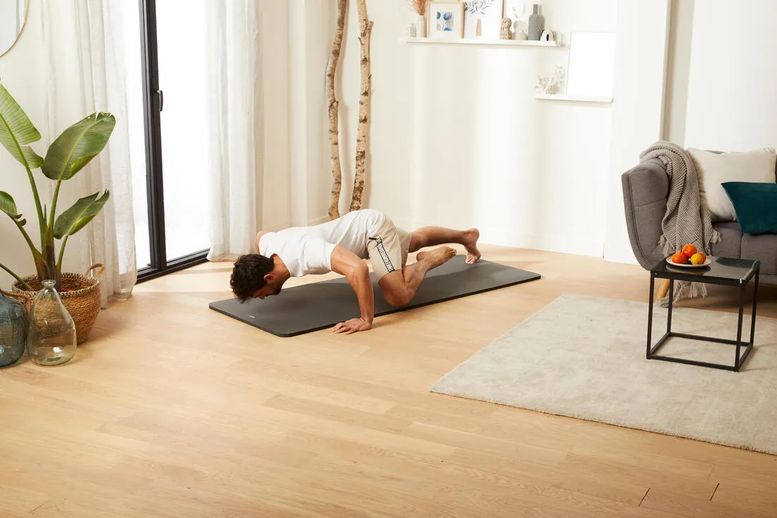 20 mm Size L Pilates Mat Comfort - Anthracite Grey