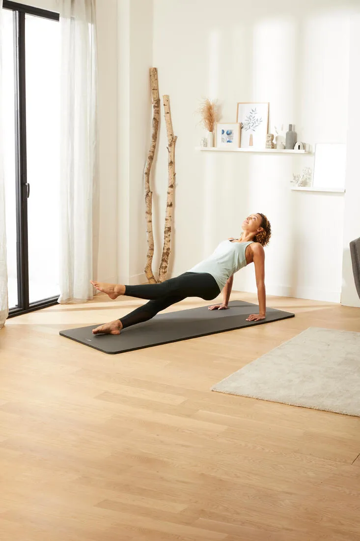 20 mm Size L Pilates Mat Comfort - Anthracite Grey