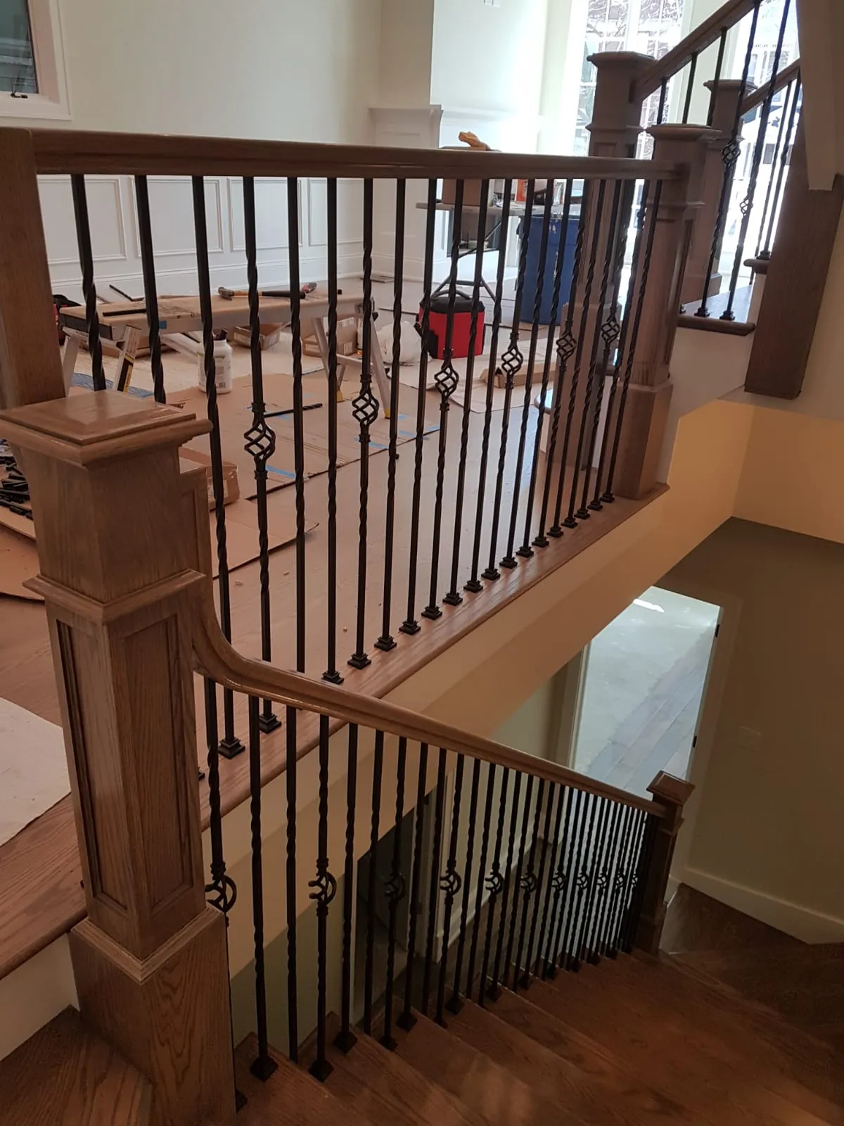 2551 Series 2TW Double Twist Iron Baluster