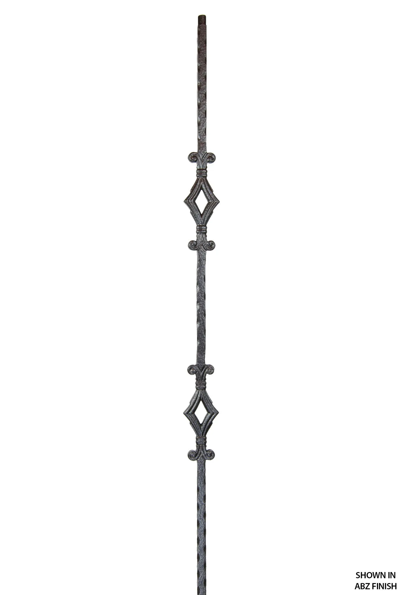 2761 Series M134 Double Diamond Mediterranean Iron Baluster