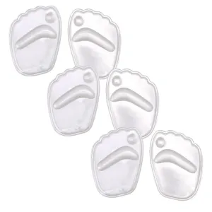 3D Foot Gel Massage Pad Forefoot Insoles Pain Relief Cushion for High Heel - 3 Pairs