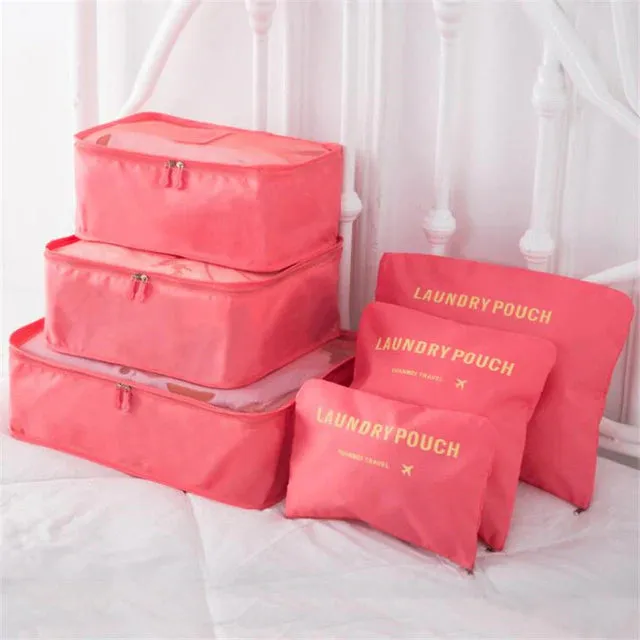 【50% OFF】Travel Cube™ Travel Organizer Bags (6pcs/set)