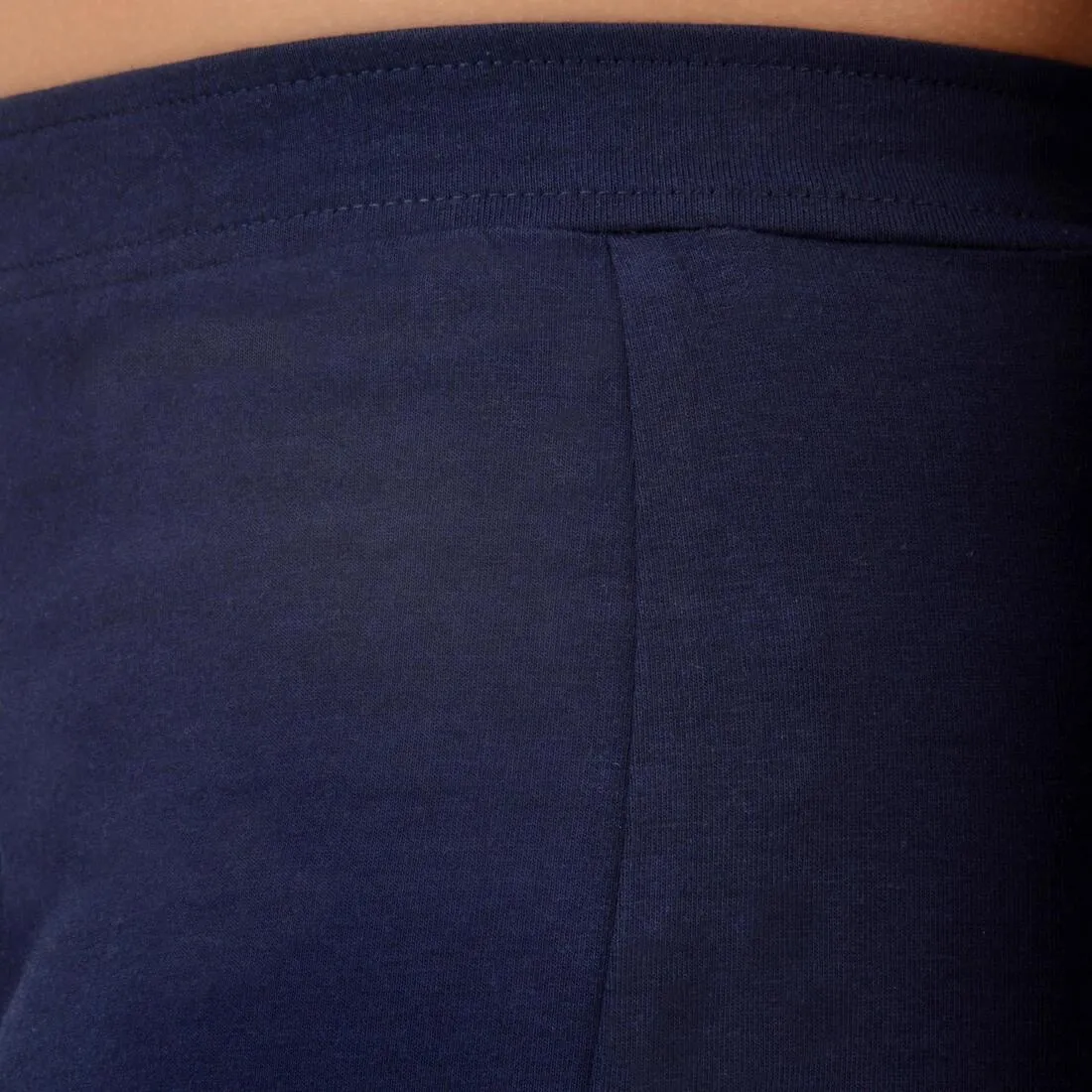 500 Girls' Gym Cropped Bottoms - Blue