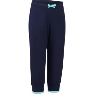500 Girls' Gym Cropped Bottoms - Blue