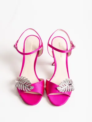 90mm monstera sandal - fuchsia