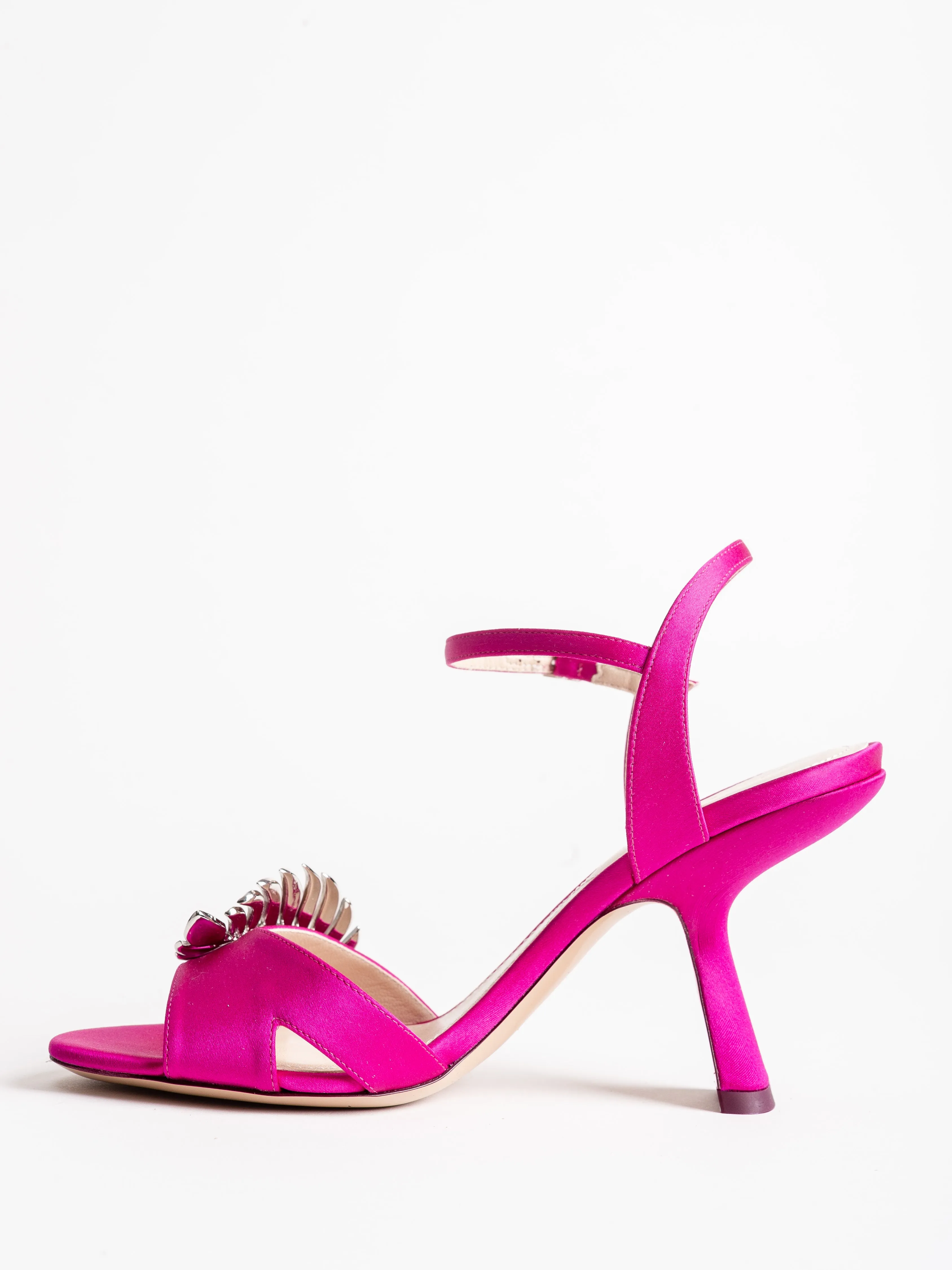 90mm monstera sandal - fuchsia