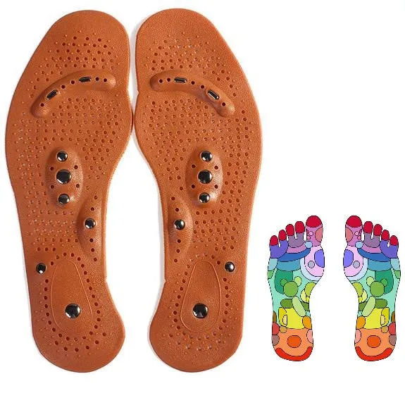 Acupressure Foot Insole - Magnetic Therapy - Stimulates Weight Loss!