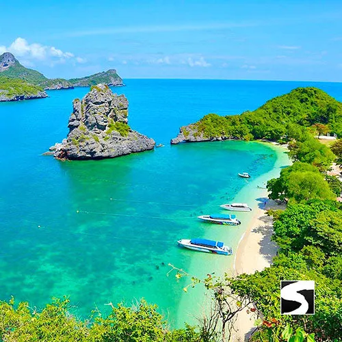 Angthong Marine Park - Cruise Ship Tours Koh Samui
