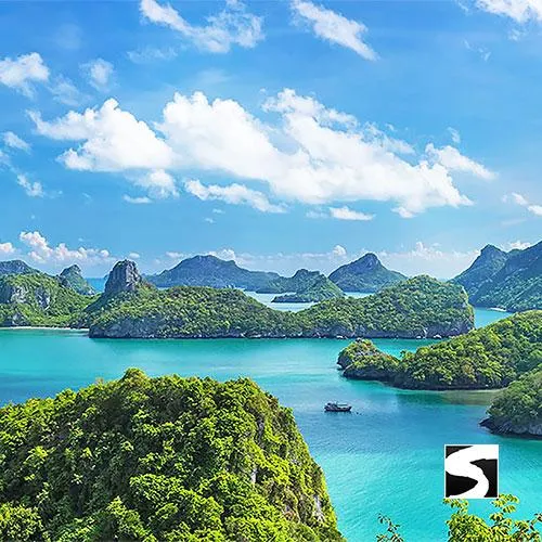 Angthong Marine Park - Cruise Ship Tours Koh Samui