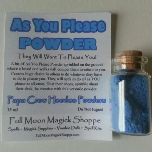 As You Please Powder