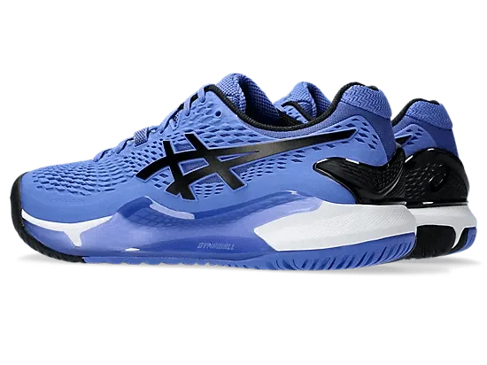 Asics Men's Gel-Resolution 9 Tennis/Pickleball Shoes (Sapphire/Black)