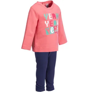 Baby Warm Fitness Set - Pink/Navy