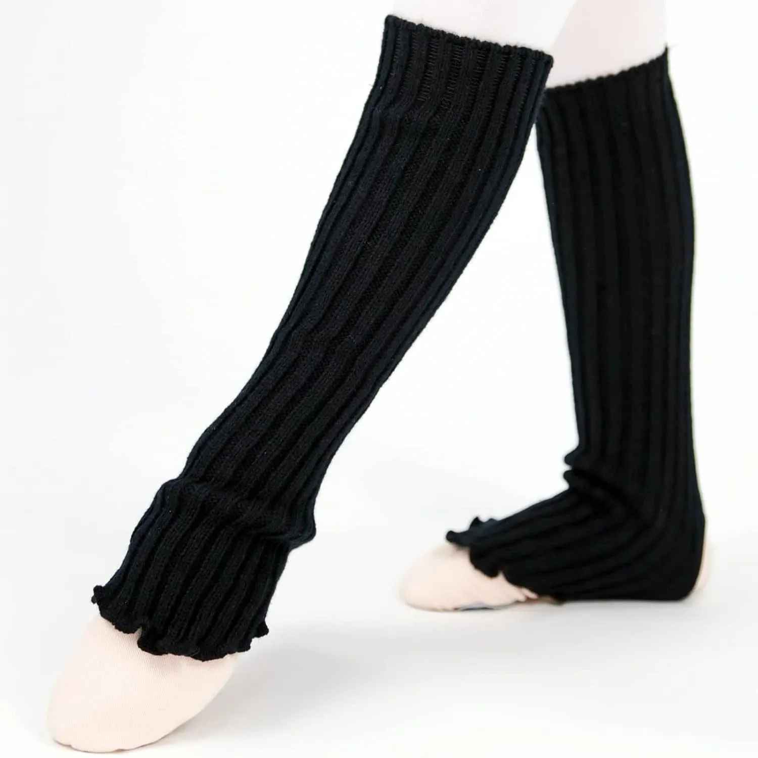 Ballet Leg Warmers for Girls Toddler Teens Stirrup Ankle Warmers Knitted Socks for Dance Practice Yoga Sports Casual