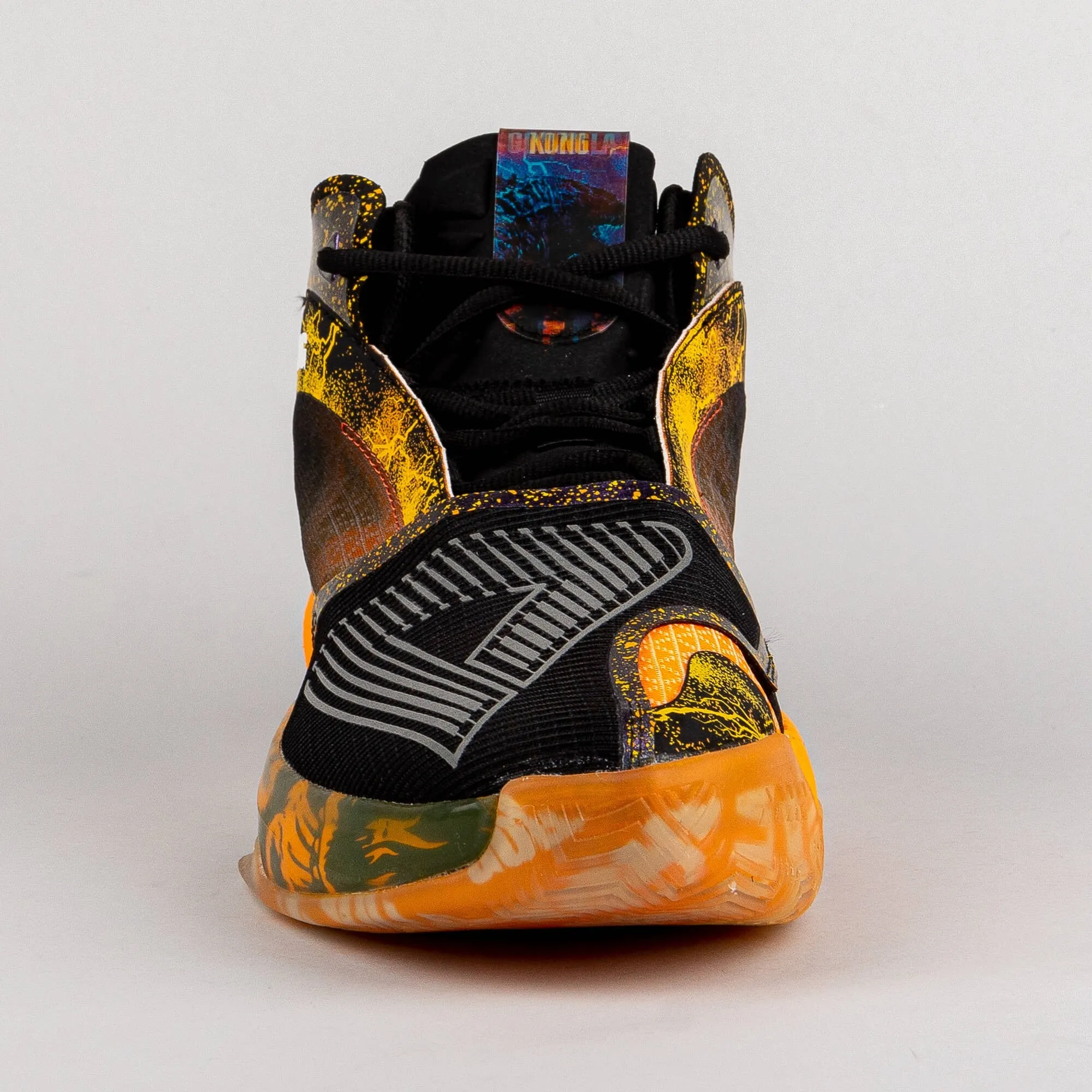Basketbalové tenisky Peak Basketball Match Shoes Andrew Wiggins Signature Model Attitude Kong Black/Autumn Orange
