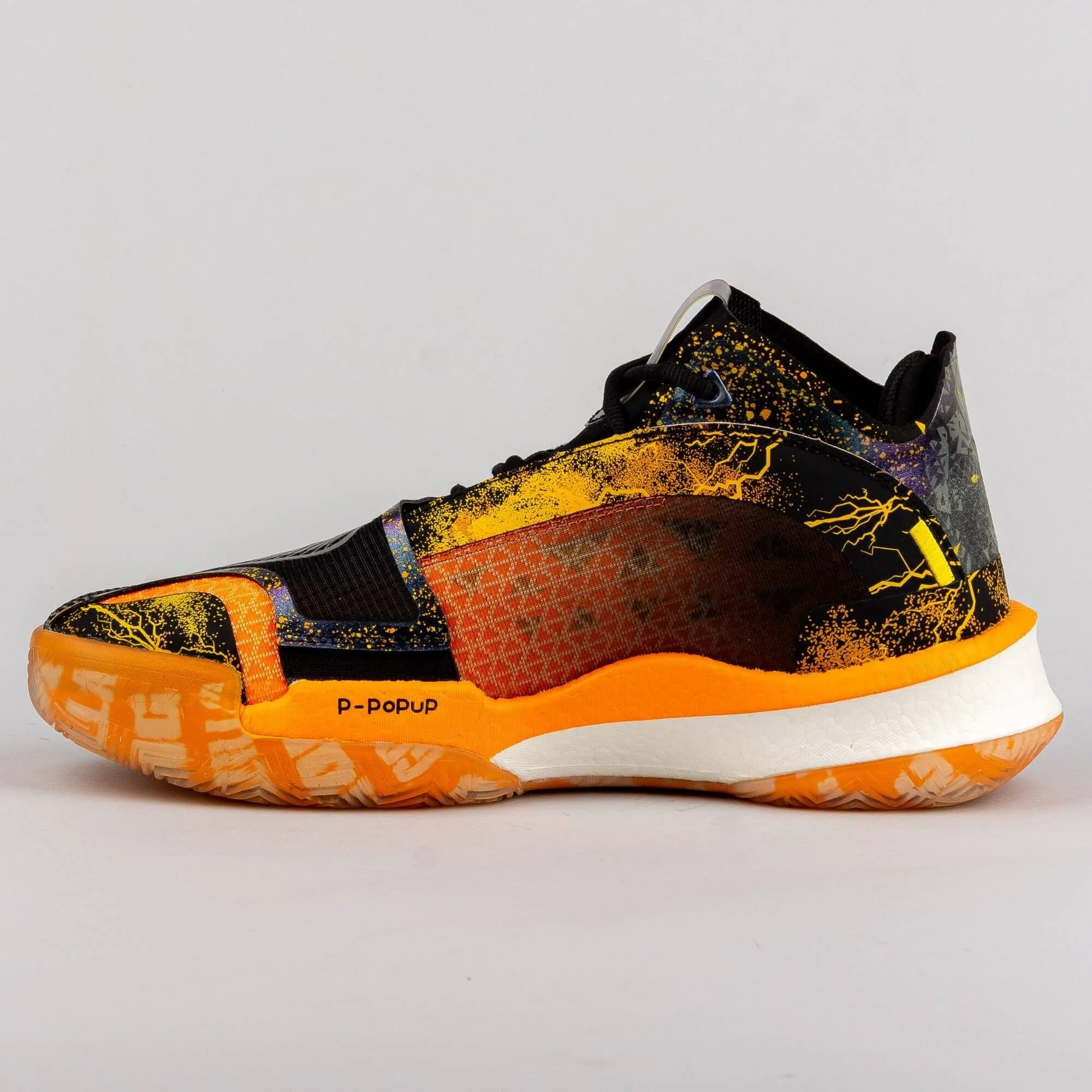 Basketbalové tenisky Peak Basketball Match Shoes Andrew Wiggins Signature Model Attitude Kong Black/Autumn Orange