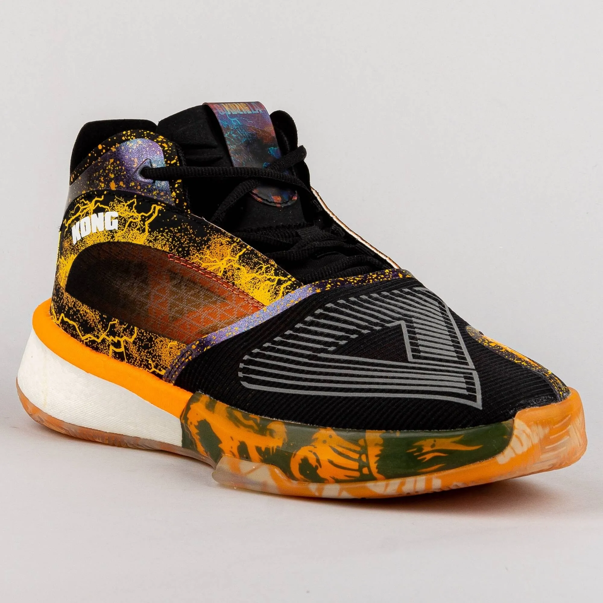 Basketbalové tenisky Peak Basketball Match Shoes Andrew Wiggins Signature Model Attitude Kong Black/Autumn Orange