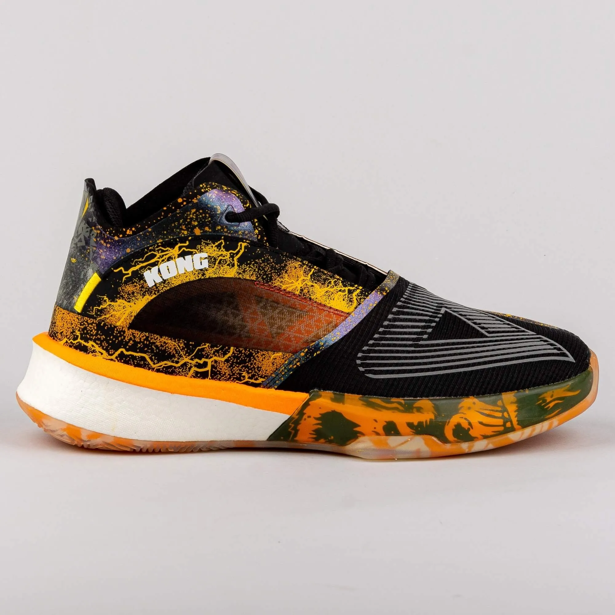 Basketbalové tenisky Peak Basketball Match Shoes Andrew Wiggins Signature Model Attitude Kong Black/Autumn Orange