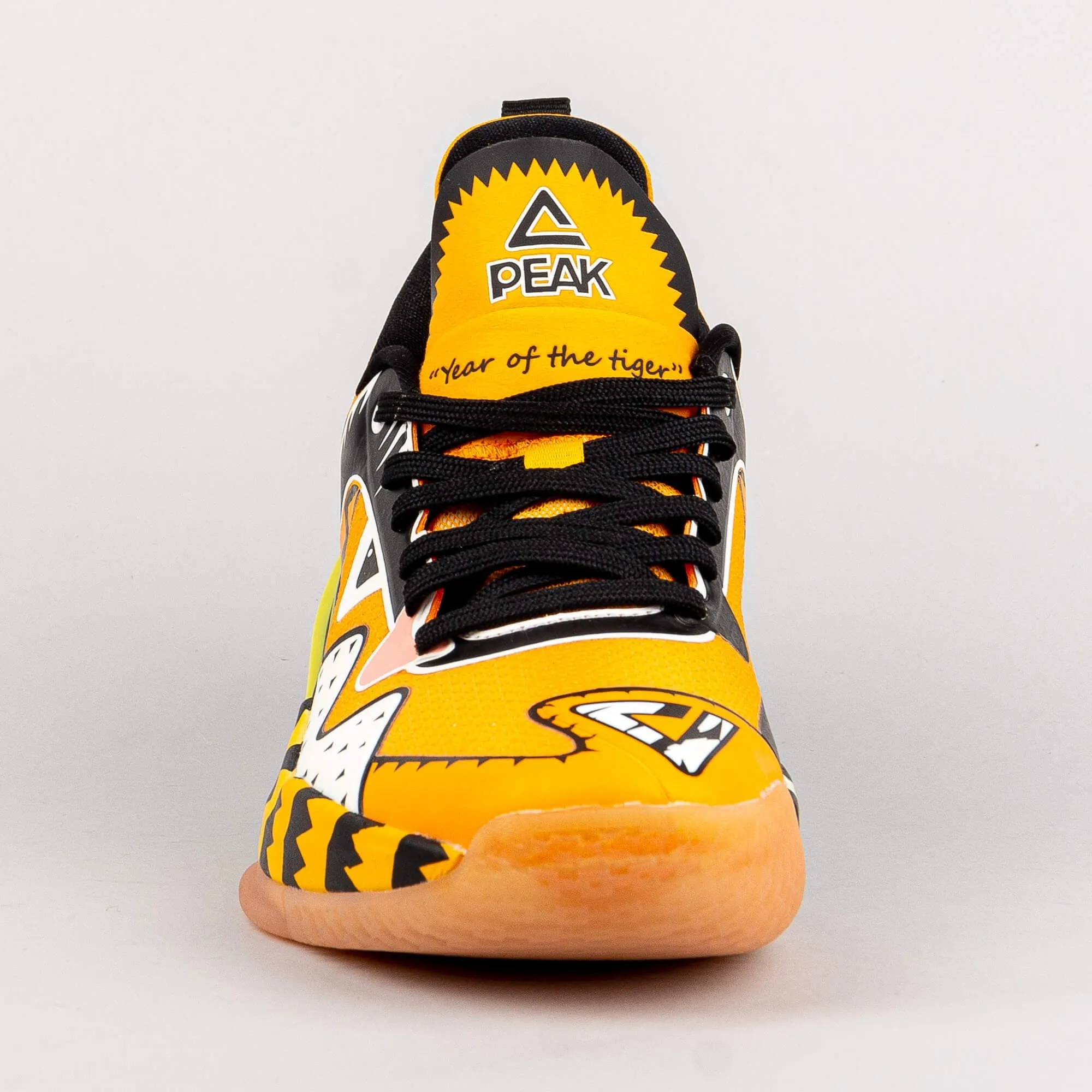 Basketbalové tenisky Peak Basketball Match Shoes Year Of The Tiger Limited Edition Flash 3 Mango Yellow