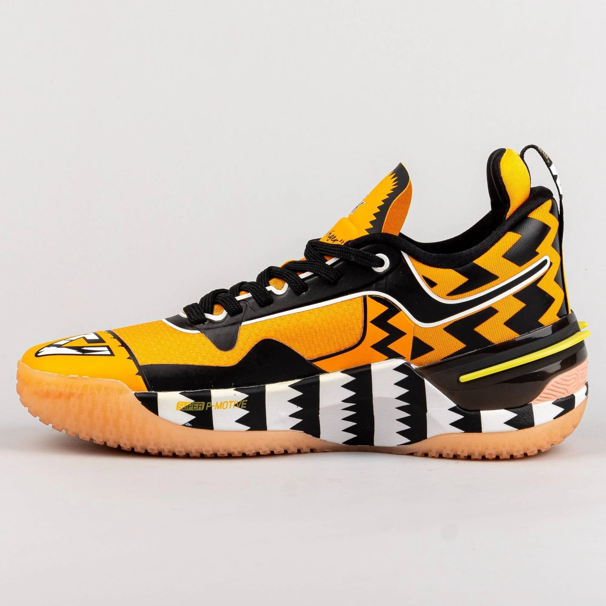 Basketbalové tenisky Peak Basketball Match Shoes Year Of The Tiger Limited Edition Flash 3 Mango Yellow
