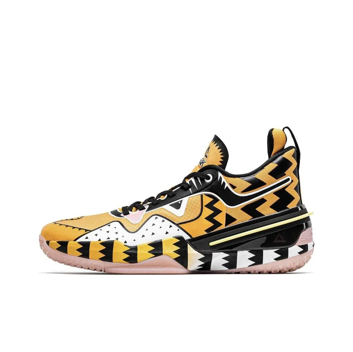Basketbalové tenisky Peak Basketball Match Shoes Year Of The Tiger Limited Edition Flash 3 Mango Yellow