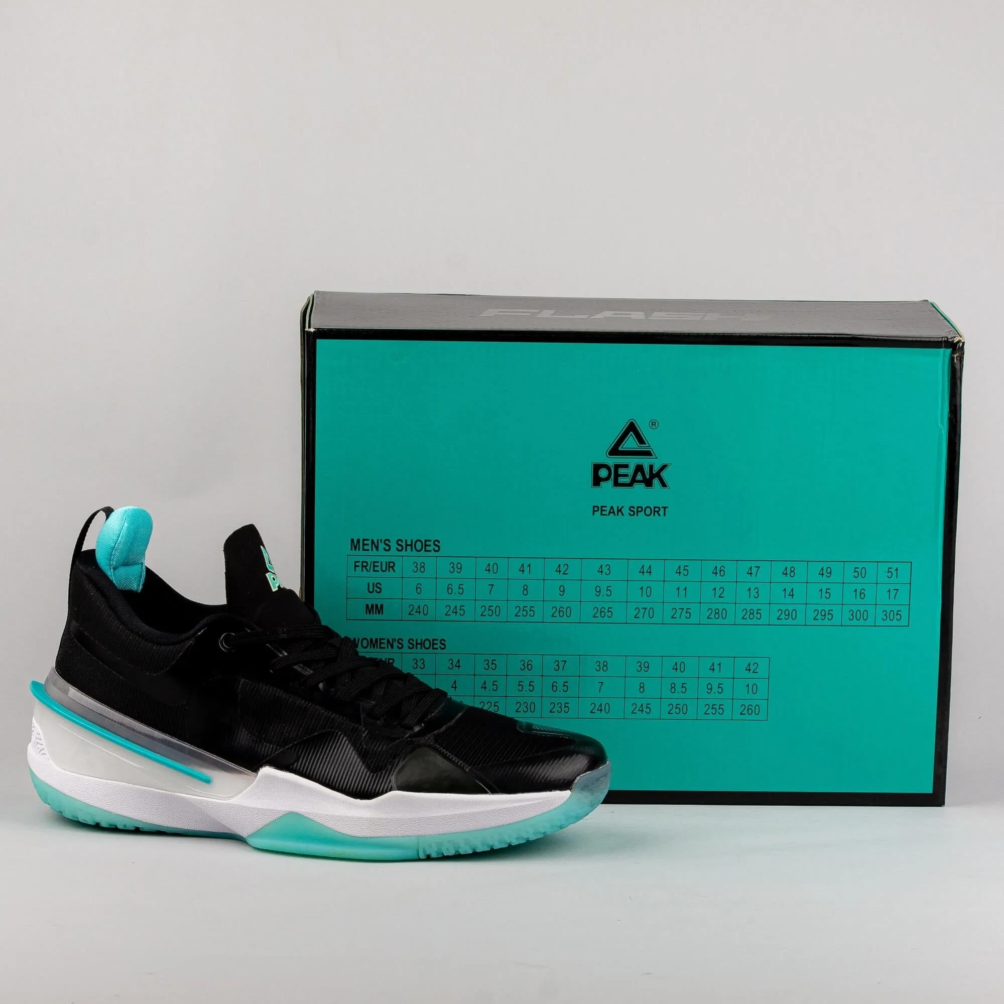 Basketbalové tenisky Peak O. J. Mayo Signature Basketball Match Shoes Flash 3 Black/White