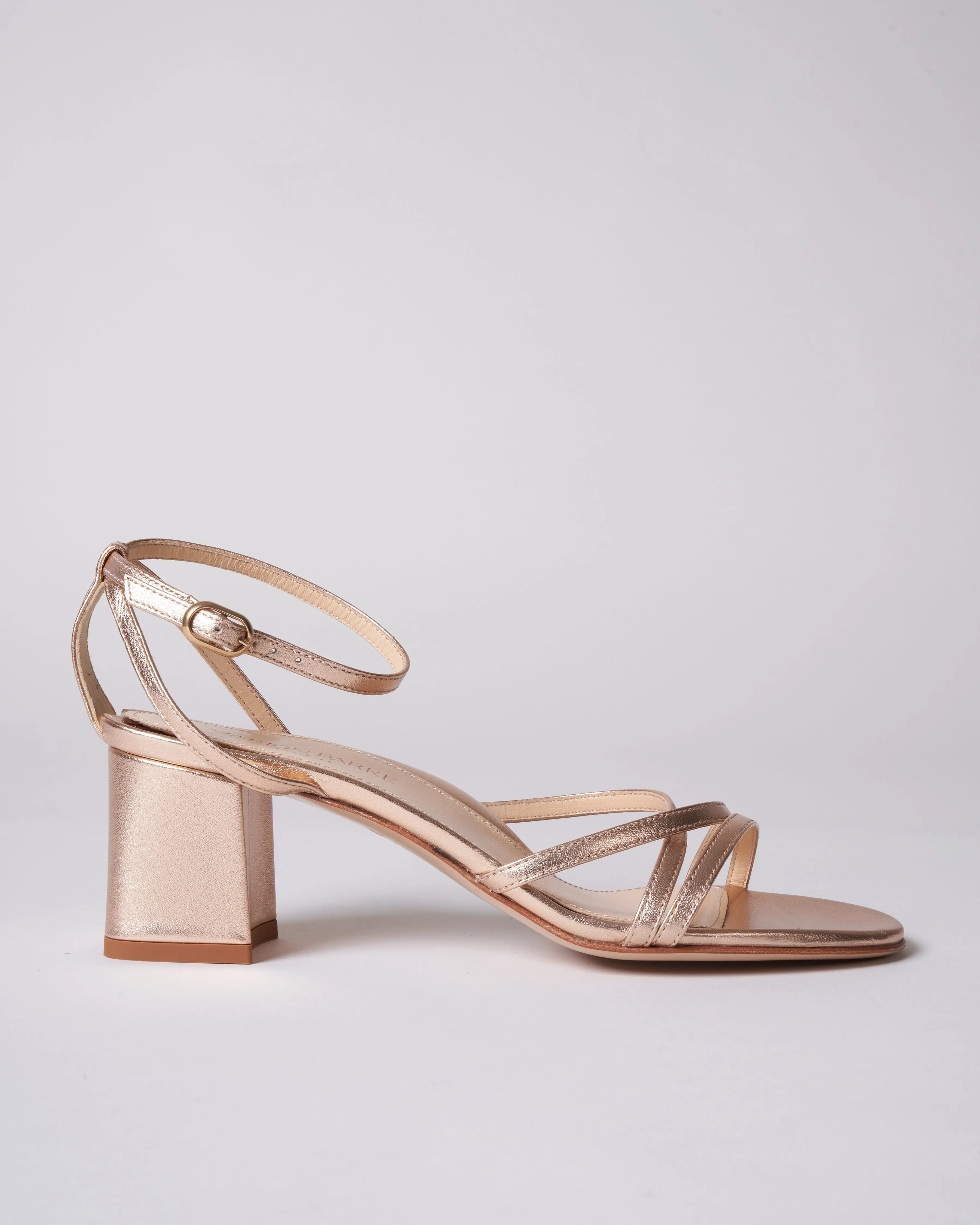 bianca heel - rose gold