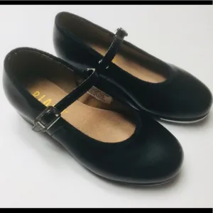 BLOCH - YOUNG GIRLS - SIZE 10 - BLACK - MARY JANE - TAP DANCE SHOES