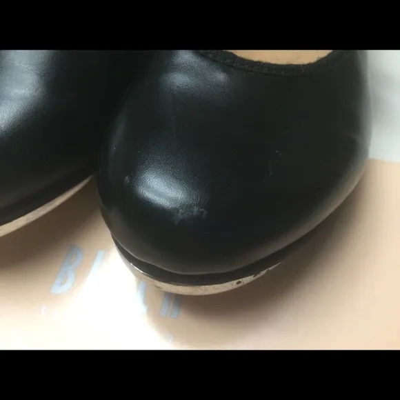 BLOCH - YOUNG GIRLS - SIZE 11.5 - BLACK - MARY JANE - TAP DANCE SHOES