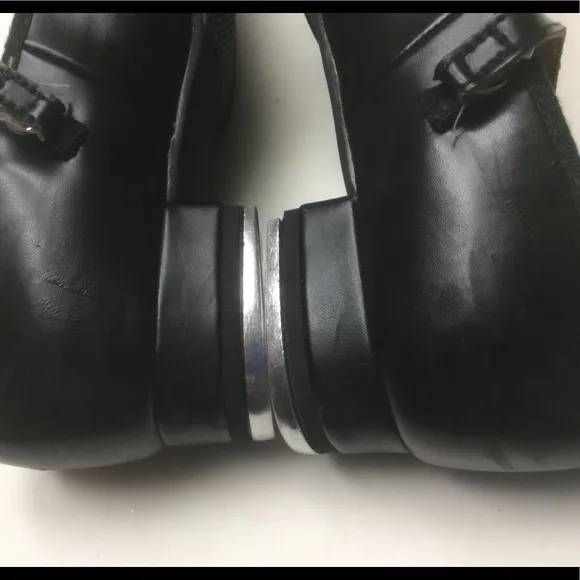 BLOCH - YOUNG GIRLS - SIZE 11.5 - BLACK - MARY JANE - TAP DANCE SHOES