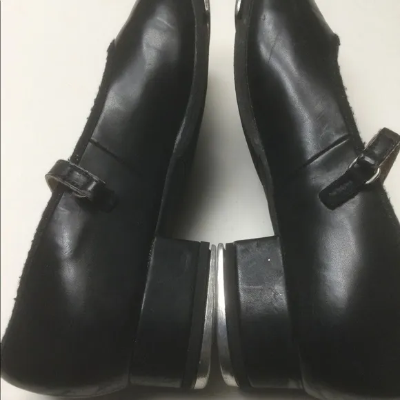 BLOCH - YOUNG GIRLS - SIZE 13 NARROW - BLACK - MARY JANE - TAP DANCE SHOES