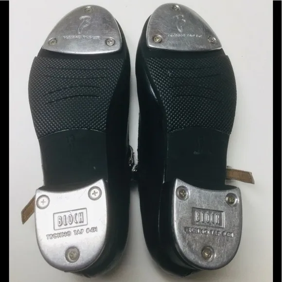 BLOCH - YOUNG GIRLS - SIZE 13 NARROW - BLACK - MARY JANE - TAP DANCE SHOES