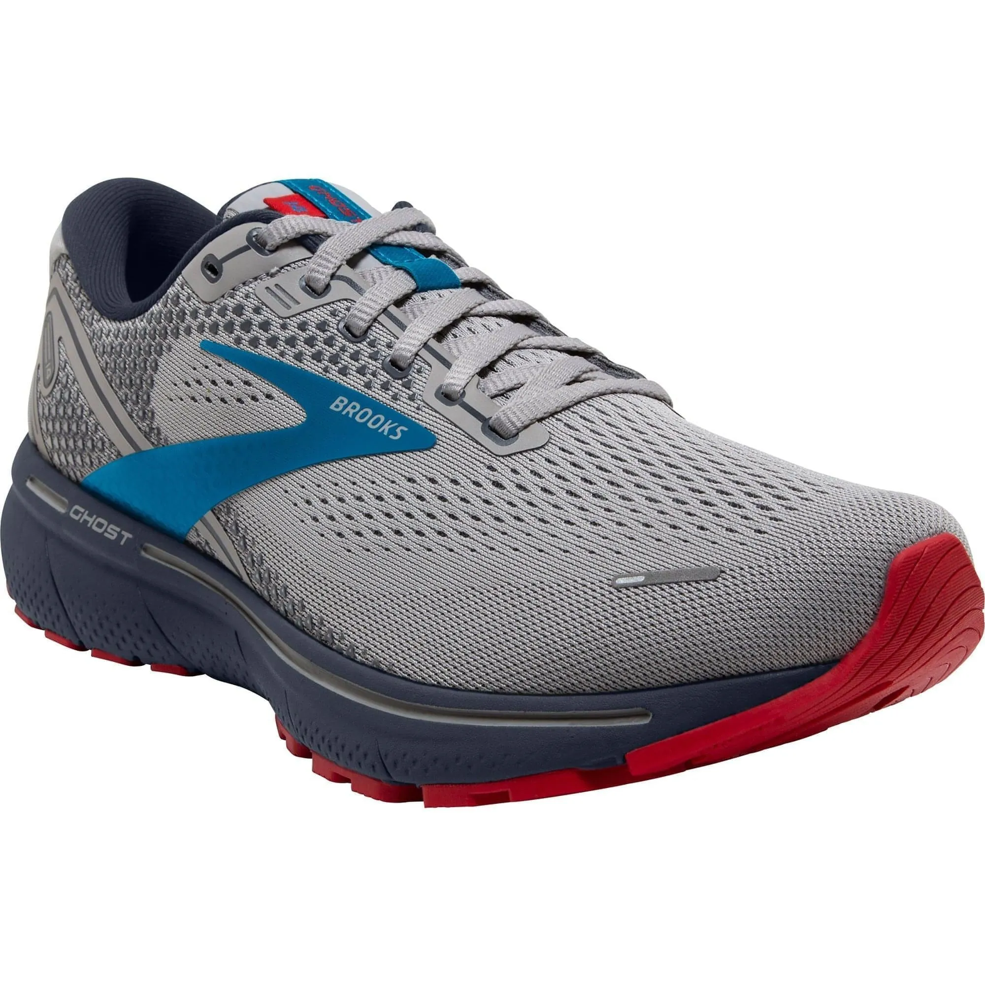 Brooks Ghost 14 Mens Running Shoes - Grey