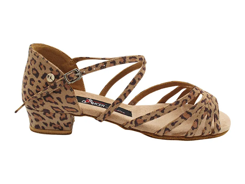 CD1124DB Leopard Velvet