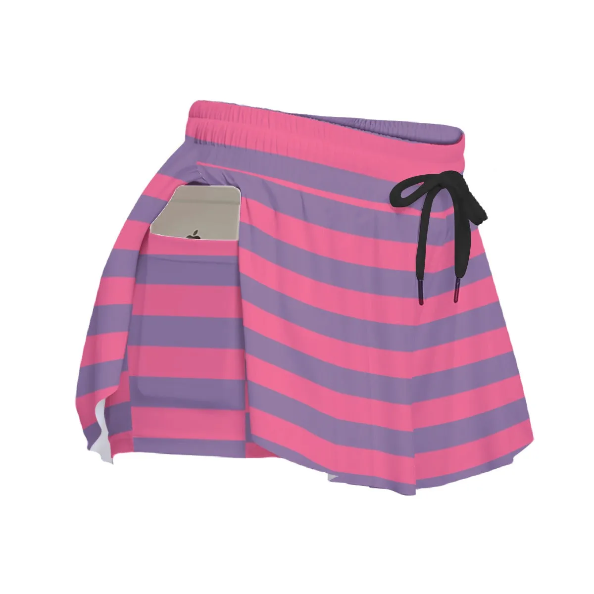 Cheshire Cat Stripe Skort