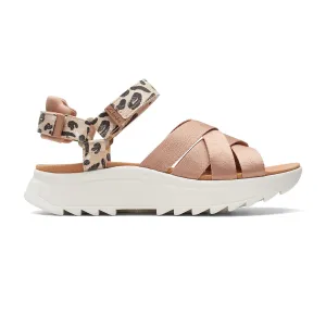 Clarks Dashlite Cross - Sandals - Praline Combi - 261704274 - D Width (Standard Fit)