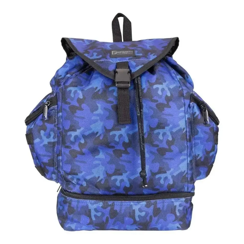 Clearance - Blue Camo Backpack