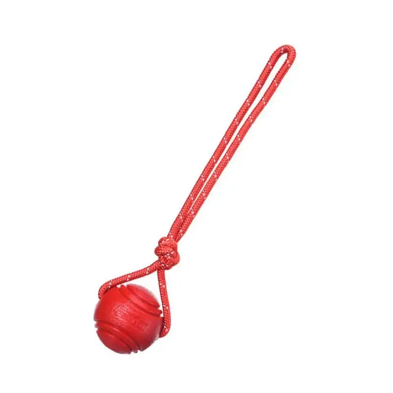 Cotton Rope Dog Training Ball Nontoxic Durable Interactive Toy